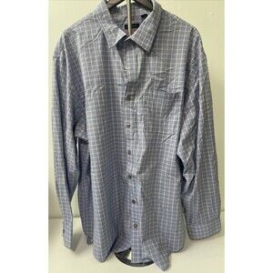 Van Heusen 2xL Blue Button Up